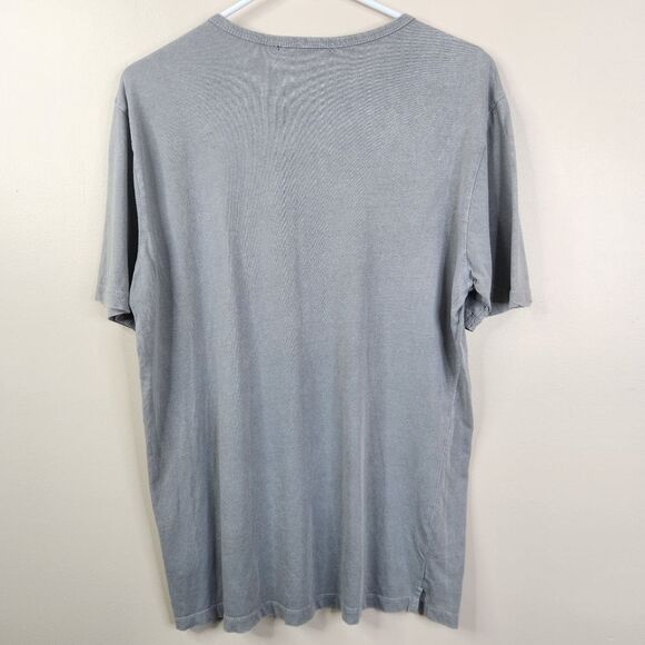 Robert Barakett Neutral Minimalist Short Sleeve Soft Cotton Tee Large - Picture 2 of 7